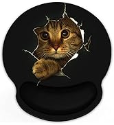 Audimi Mouse Pad with Wrist Rest Support Mouse Mat Non-Slip Rubber Base for Laptop PC Office Work...