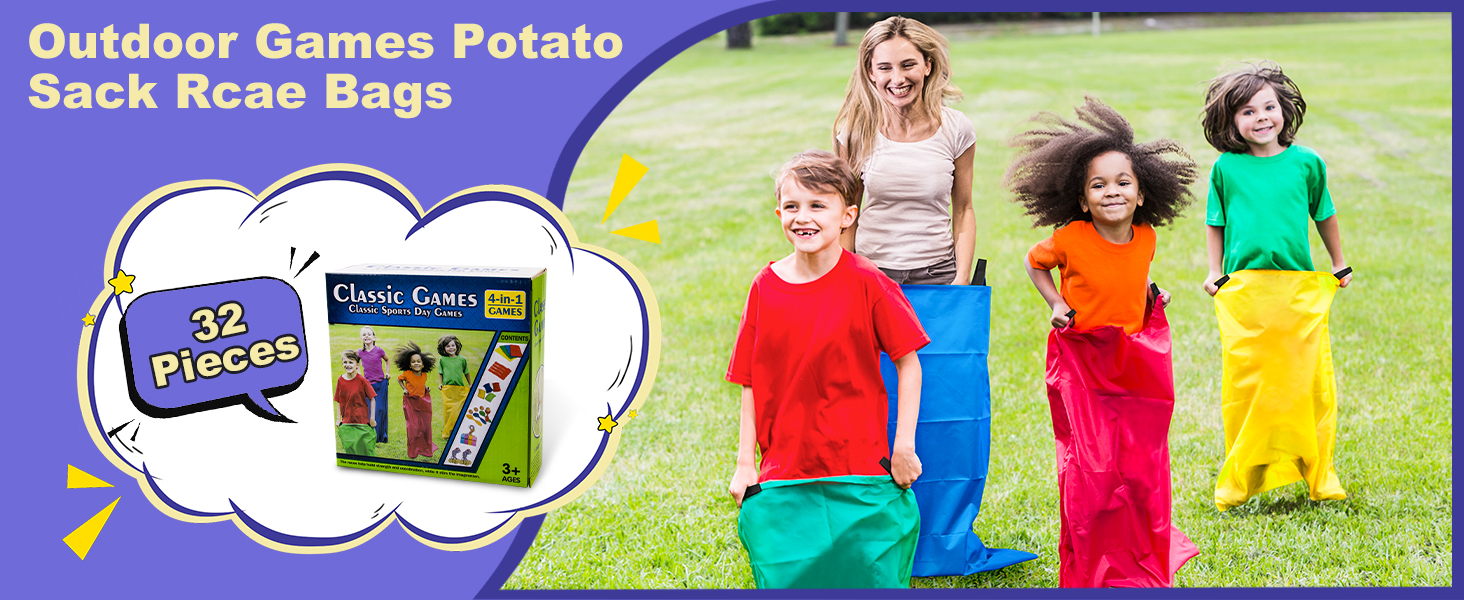 potato sack race bags