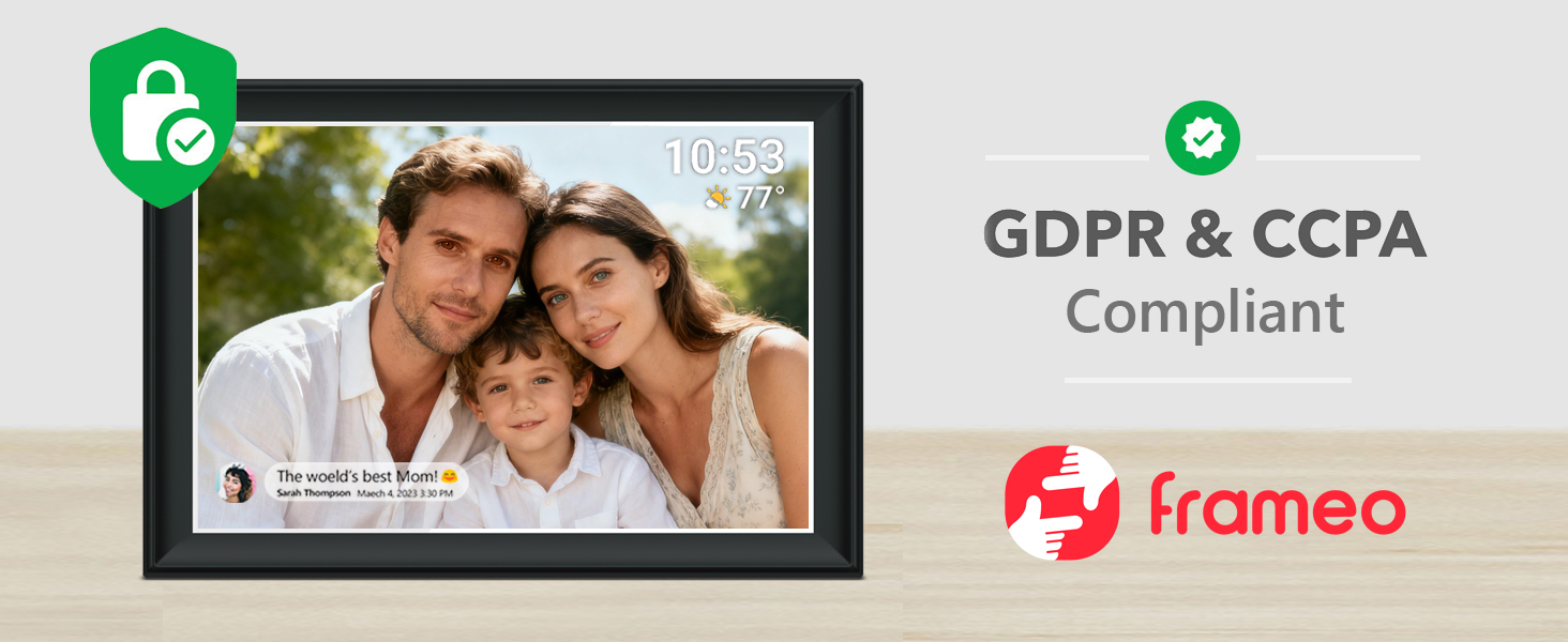 10.1 inch FRAMEO Digital Photo Frame Digital Picture Frame