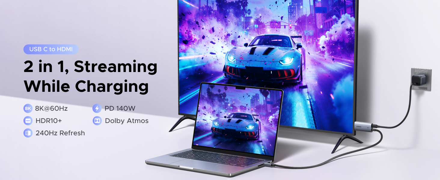 Streaming while Charging