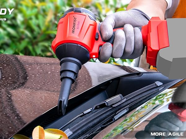 air duster compress vacuum cleaner gun blower leaf cleaning cordless brushless lithium battery