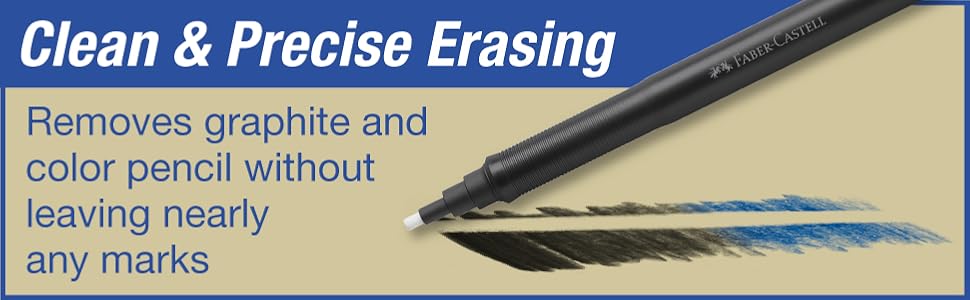 faber castell,eraser pen,retractable eraser,mechanical eraser,eraser pens,pen eraser,