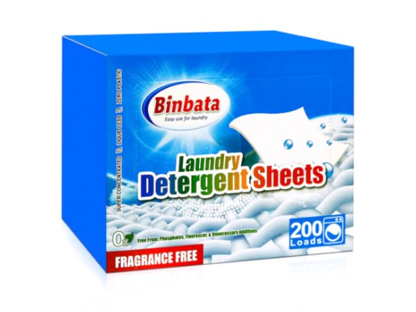 Binbata Laundry Detergent Sheets