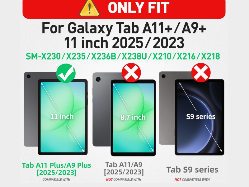 samsung galaxy tab a11 plus case 11 inch a11+ tablet cover durable shockproof hard protective kid