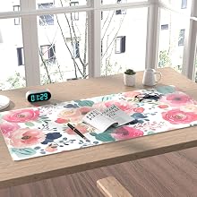 watercolor pink flower desk mat 220x220