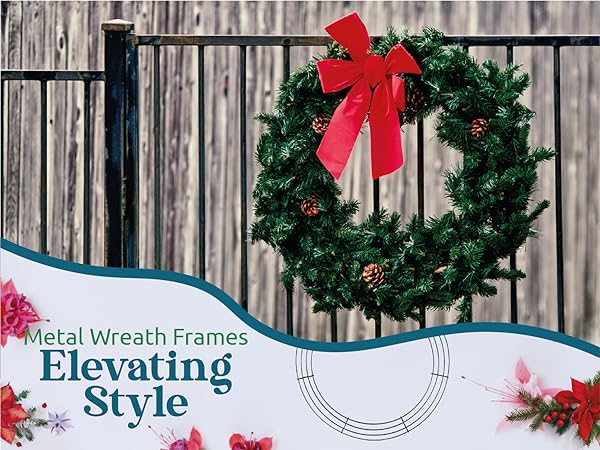 wreath frame metal wreath frames