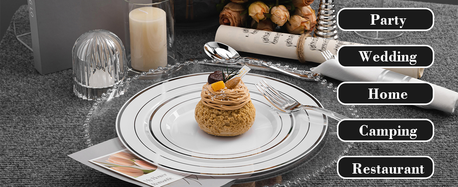 plastic plates sets