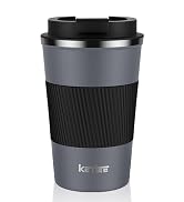 Travel Coffee Mug Spill Proof 12oz, Insulated Coffee Mug to Go, Thermo Hot Coffee Tumbler, Reusab...