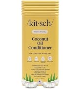Kitsch Moisturizing Coconut Oil Liquid Conditioner for Women & Men – Coconut Oil Hair Conditioner...