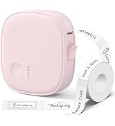 XenGro Mini Label Maker Machine with Tape – Portable Bluetooth Mini Label Printer, Wireless Therm...
