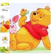 DIAMOND DOTZ Disney Winnie The Pooh with Piglet Diamond Painting Kits for Adults - Diamond Art Ki...