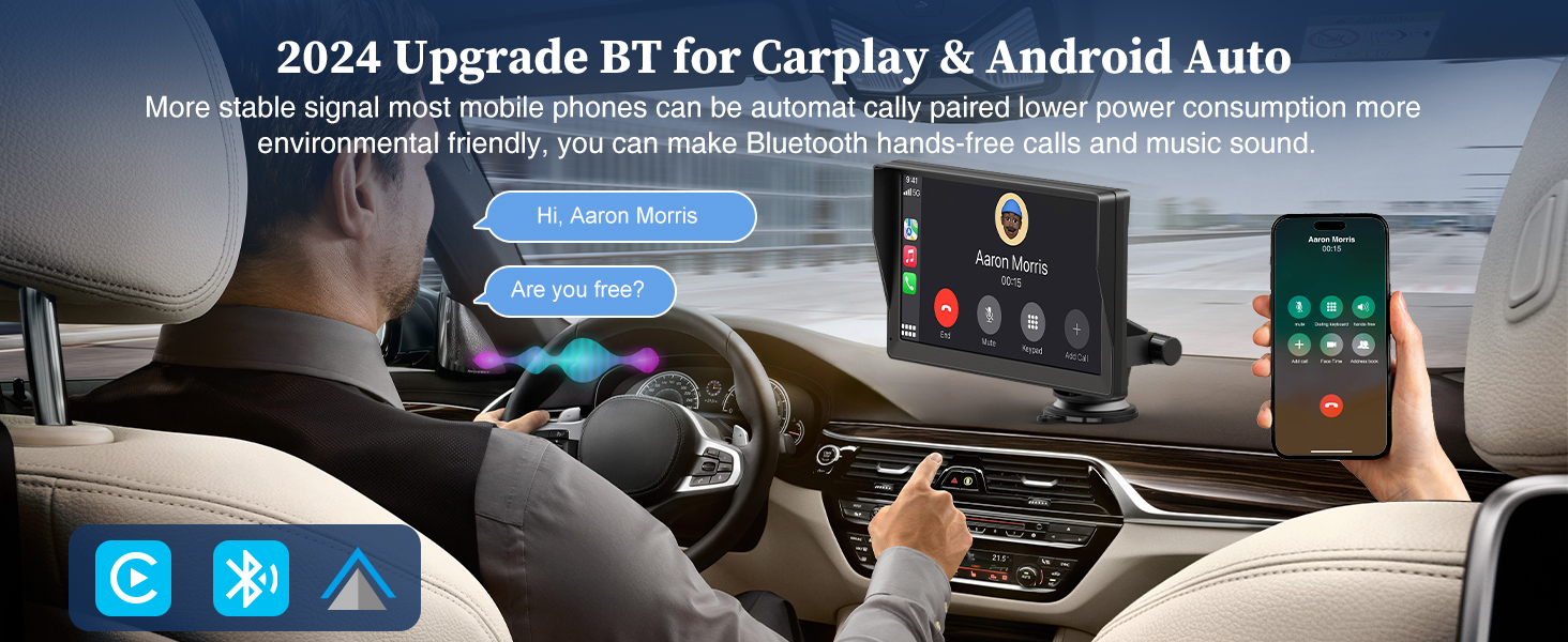 Wireless Carplay Screen for Car