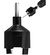 Canlaten·U Insulator Twist Socket Tool, Electric Drill Fence Insulator Twister Tool 8MM Drill Fen...