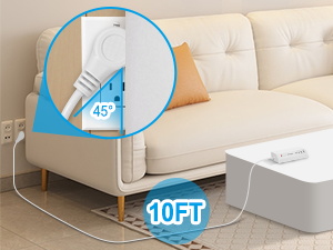 10ft long extension cord
