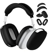 ATUAT for AirPods Max Case Cover, Protective Silicone Skin Accessories Anti-Scratch Ear Pad Case ...