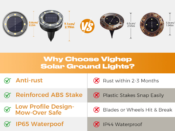 garden lights solar powered waterproof