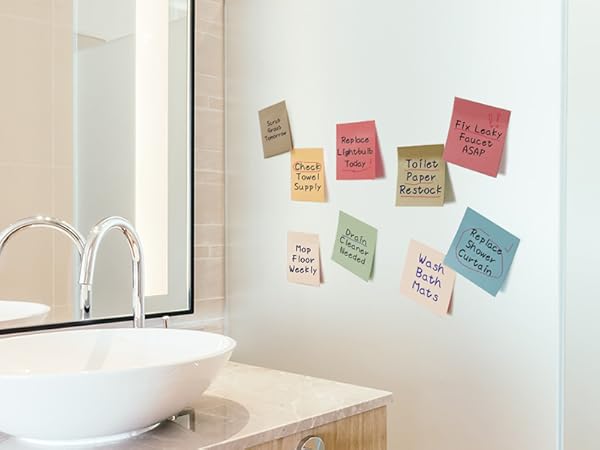 sticky notes