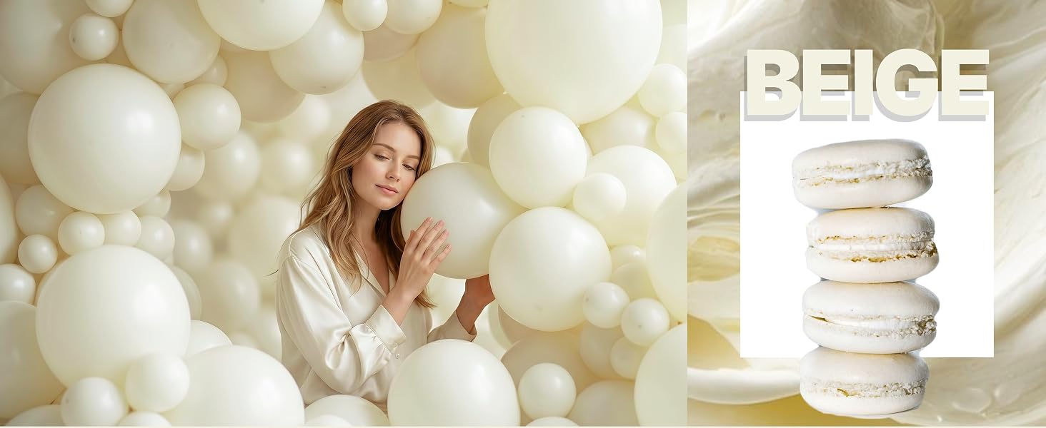 Beige Balloons
