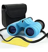 Binoculars for Kids with Compass 8x21 Children Toy Real Binocular Gifts for 3-12 Years Boys Girls...