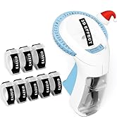 EazeID Embossing Label Maker with 8 Rolls Black Tapes, Omega S Vintage 3D Embosser, Old School Ha...