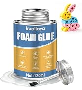 kuailaya Foam Glue, Foam Adhesive EVA Glue Foam Glue Adhesive Strong Adhesion Waterproof Durable ...