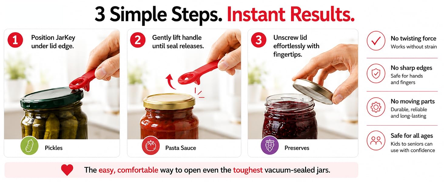 Brix Original Easy Jar Key Opener