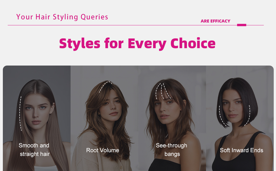heated brush for short hair
