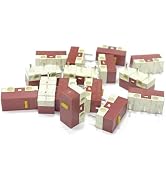Labriciyon 10Pcs Yellow Mouse Microswitches, 30M Clicks, 3-Pin, ON-OFF, Red