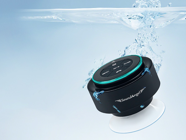 IPX7 waterproof shower speaker