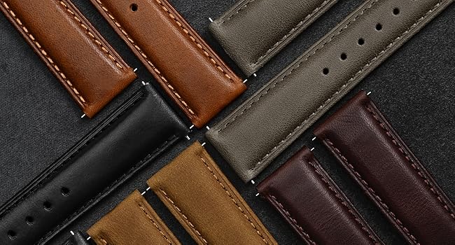 the new leather strap for the new leather strap