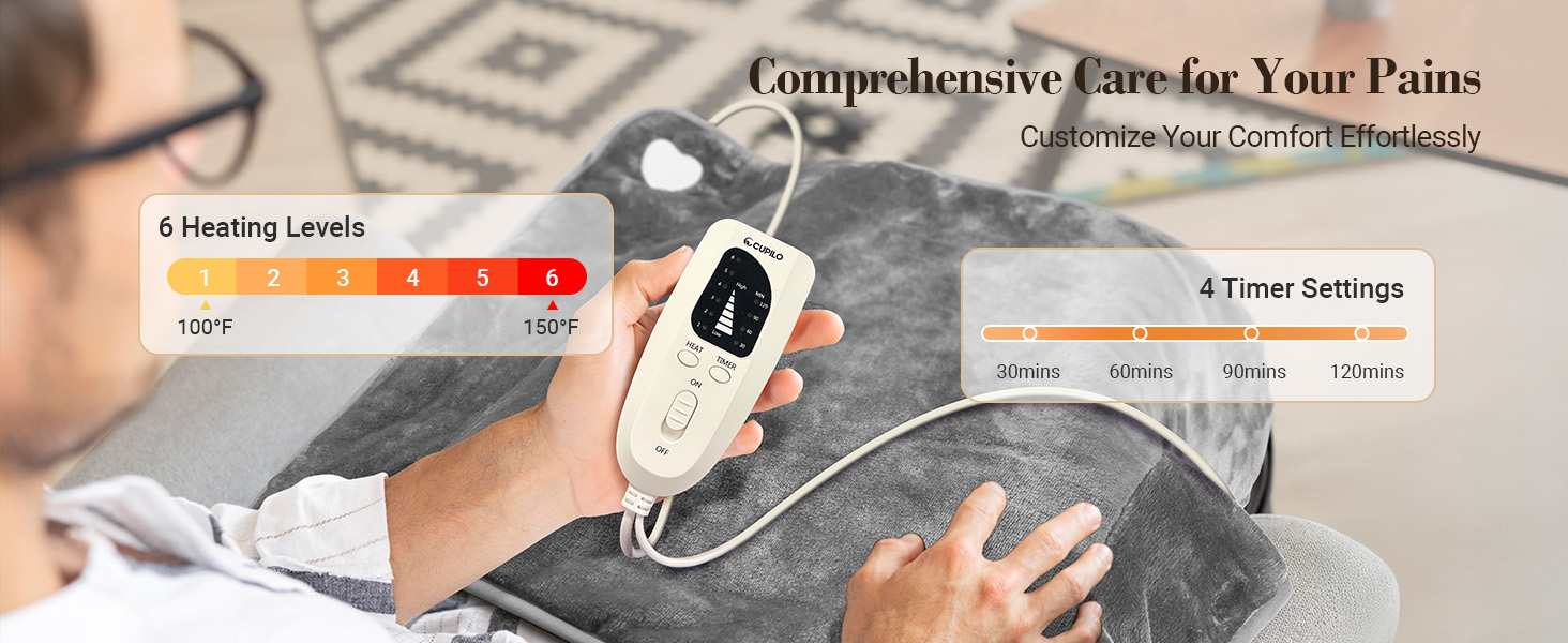 heat warp wearable electric heat pad