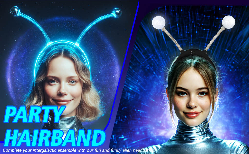 alien eyes headband women alien headpiece space headband alien accessories