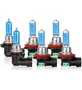 HMCYCI Fit For Honda CR-V CRV 2015-2022 Headlight Bulbs, 9005 High Beam, H11 Low Beam & Fog light...