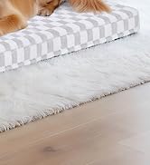 KSIIA Memory Foam Dog Bed Waterproof Dog Beds Orthopedic Crate Pad Supportive Crate Pads Soft Pet...