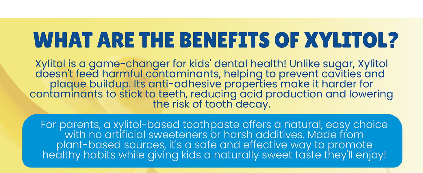kids toothpaste sensitive teeth natural fluoride free xylitol flavored toddlers flouride-free paste