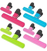 FINDMAG Chip Clips, Food Bag Clips(4 Large & 4 Small Size ), Kitchen Sealing Clips, Bag Clips for...