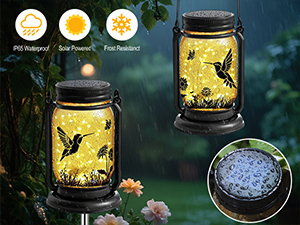 waterproof solar lantern
