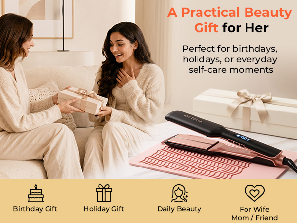 HITTIONA hair straightener for women