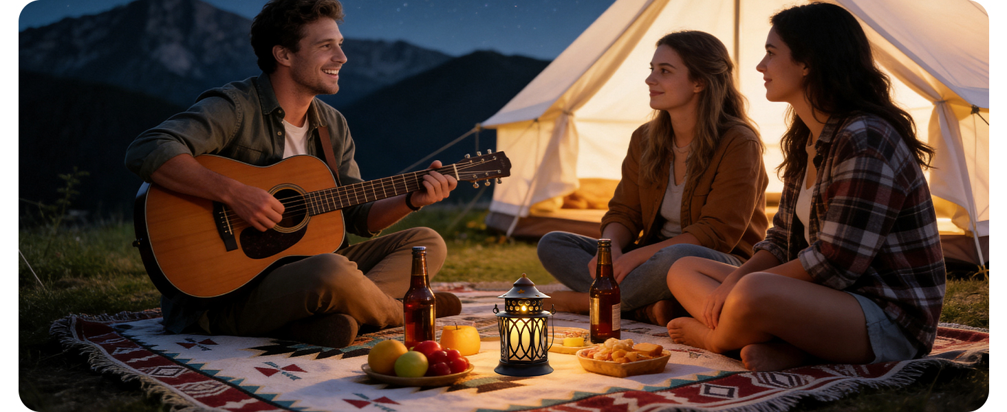 suggesting outdoor recreation or camping activity