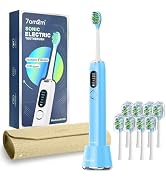 7AM2M Sonic Electric Toothbrush for Adults&Teens with LED Screen, 5 Modes, One Charge for 365 Day...
