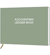 Accounting Ledger Book - Ledger Book for Small Businesses Bookkeeping & Personal Use, Expense Tra...