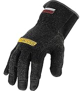 Heat Resist Gloves, Black, L, Kevlar, PR