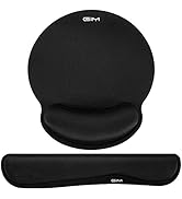 Ergonomic Keyboard Wrist Rest and Mouse Pad with Wrist Support, SAMIT Memory Foam Mouse Cushion A...