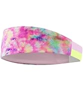 Trodalo Kids Sports Headbands for Girls Boys, Moisture Wicking Elastic Cooling Sweatbands, Non-Sl...