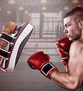 Yes4All Thick Boxing Strike Curved Thai Pad MMA Strike Kick Shield, Coaching Padding for Sparring...