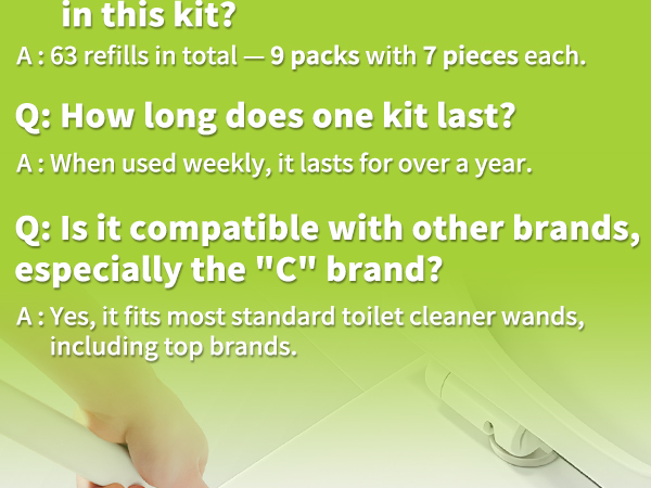 clorox toilet wand refills