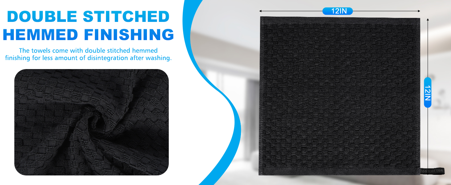 100% Cotton Wash Cloths