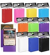 1000ct Trading Card Sleeves Perfect Fit MTG Matte Sleeves, Soft Sports Card Protector for Photoca...