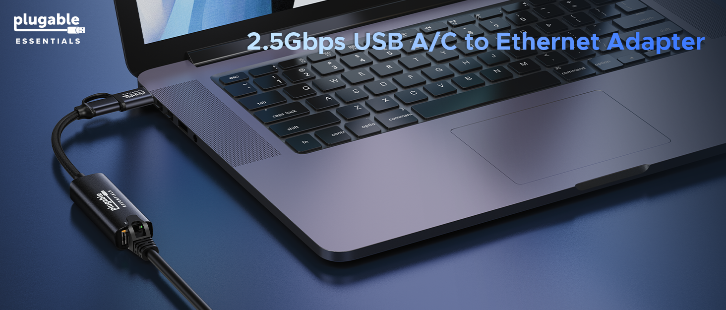 2.5Gbps USB A/C to Ethernet Adapter