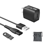 Superer Charger Replacement Fit for Manscaped Lawn Mower 3.0/2.0 Electric Hair Trimmer Power Cord...